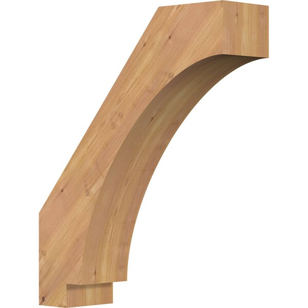 Ekena Millwork 5 1/2"W x 20"D x 24"H Imperial Smooth Knee Brace, Western Red Cedar BRC06X20X24IMP00SWR - main